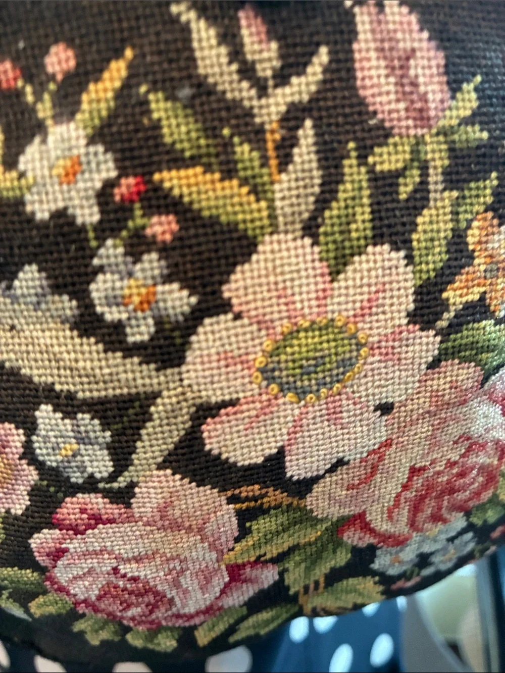 Antique hand stitched